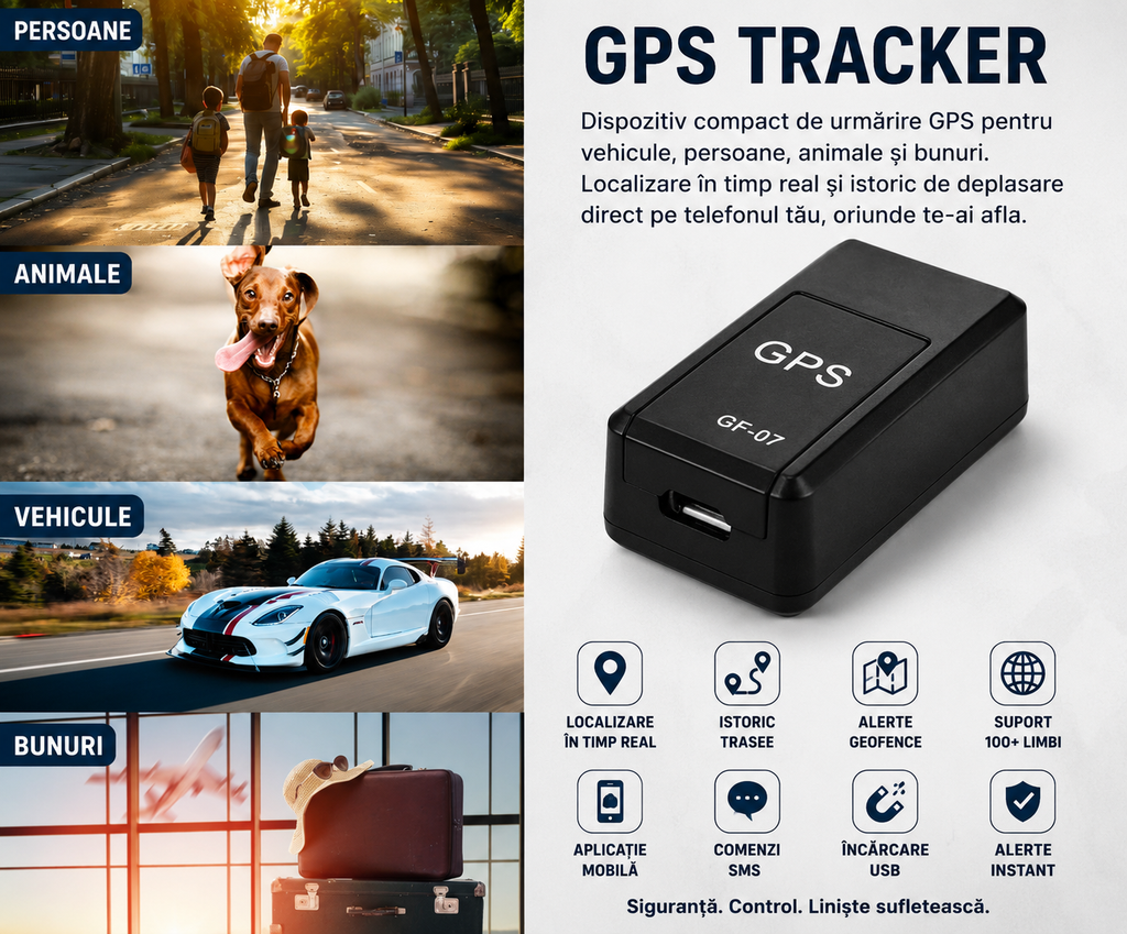 Localizator GPS cu SIM