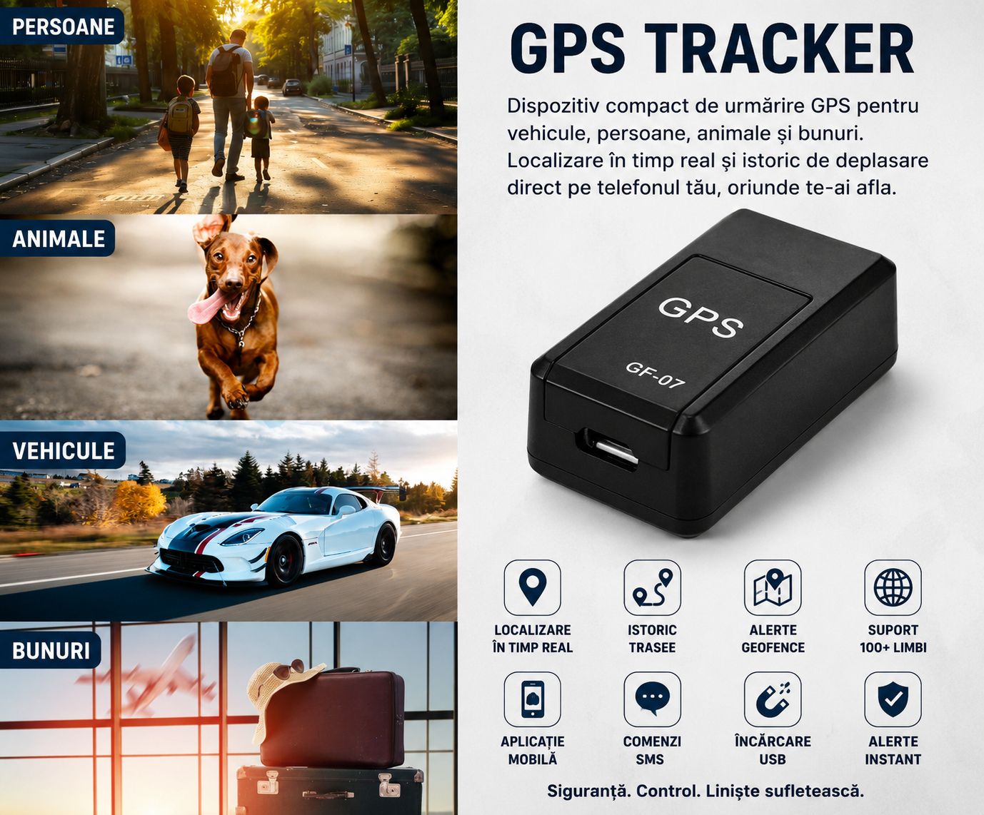 Localizator GPS cu SIM